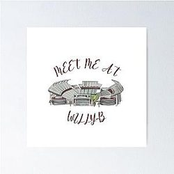 South Carolina Football Pin Button Poster