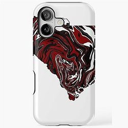 Garnet Black South Carolina iPhone Case