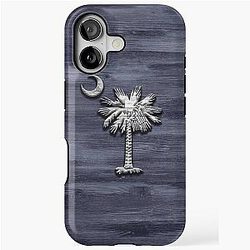 Rustic South Carolina Palmetto iPhone Tough Case