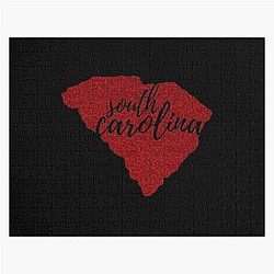 South Carolina Garnet Jigsaw Puzzle