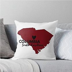 University of South Carolina Throw Pillow