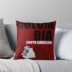 South Carolina Art Throw Pillow