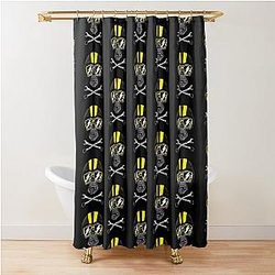 Speed Racer t shirt Motorcycle Sugar Skull with Speed Racer Helmet Limited Edition Perfect Gift Shower Curtain