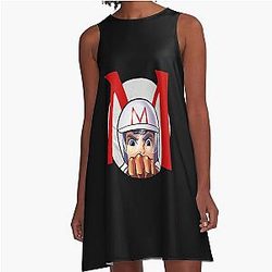 Speed Racer A-Line Dress