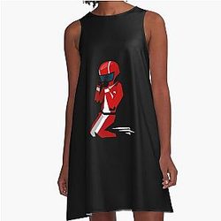 Formula 1 Speed Racer A-Line Dress