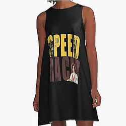 Speed Racer Limited Edition A-Line Dress