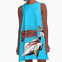 Speed Racer Mach GoGoGo Exclusive A Line Dress