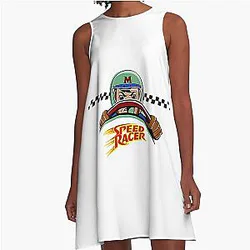 Speed Racer T-shirt A-Line Dress