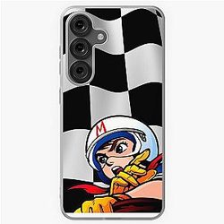 Speed Racer Checkered Flag Galaxy Case