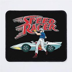 Vintage Car Speed Racer Mouse Pad