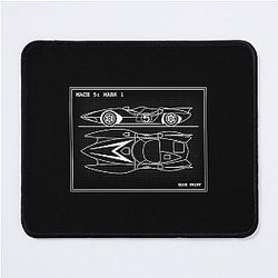 MACH 5 Blueprint Limited Edition Perfect Gift Love Mouse Pad
