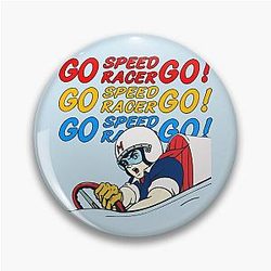 Go Speed Racer Pin