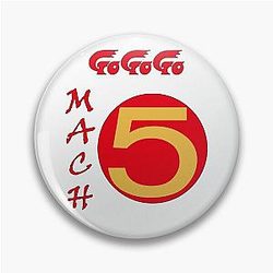 Mach 5 Go Speed Racer Pin