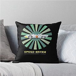 Speed Racer Mach 5 Throw Pillow