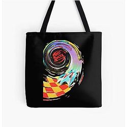 Speed Racer Circle Tote Bag