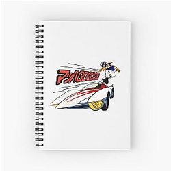 Speed Racer Mach GoGoGo Exclusive Limited Edition Perfect Gift Love speed racer Spiral Notebook