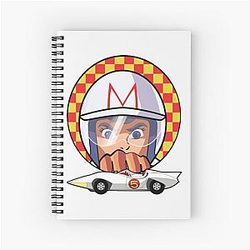 Limited Edition Spiral Notebook Love Speed Racer