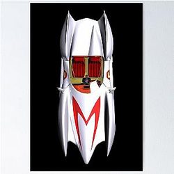 Speed Racer - Mach 5 - Vintage Retro Clean Poster
