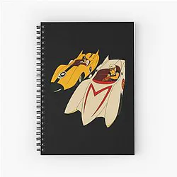 Speed Vintage Limited Edition Perfect Gift Love Speed Racer Spiral Notebook
