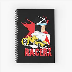 Racer X Speed Racer Retro Limited Edition Perfect Gift Love Speed Racer Spiral Notebook