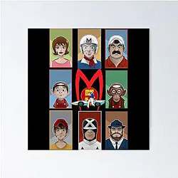 Speed Racer Team Poster