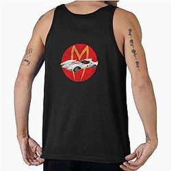 Speed Racer Vintage 80s Worn Tank Top