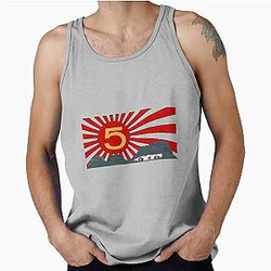 Mach 5 Speed Racer Rising Sun Tank Top