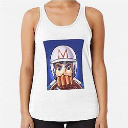 Speed Racer Limited Edition Perfect Gift Love Racerback Tank Top