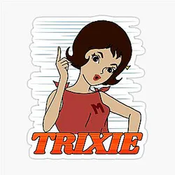 Go Speed Racer Trixie Sticker