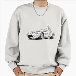 Vintage Speed Racer Premium Oversized Sweatshirt