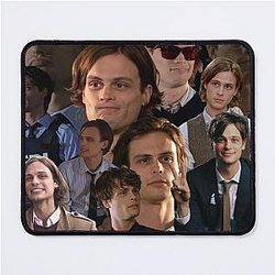 Spencer Reid Collage Mouse Pad