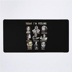 Spencer Reid - Matthew Gray Gubler - Funny Feelings Gold Desk Mat