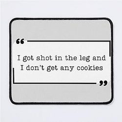 Criminal Minds Spencer Reid Quote Mouse Pad