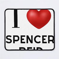 I love Spencer Reid Mousepad