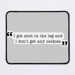 Criminal Minds Spencer Reid Quote Mouse Pad