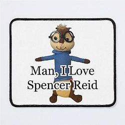 Man I Love Spencer Reid Simon Meme Mouse Pad