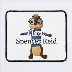 I love Spencer Reid Mouse Pad
