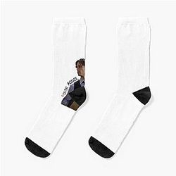 Spencer Reid Sticker Socks