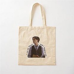 Spencer Reid Sticker Cotton Tote Bag