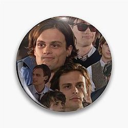 Spencer Reid College Pin