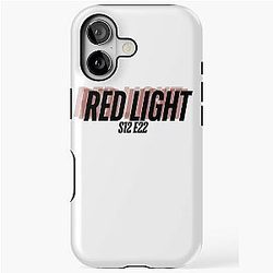 Red Light Criminal Minds Spencer Reid iPhone Tough Case