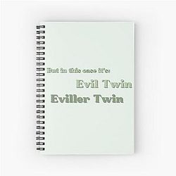 Spencer Reid Spiral Notebook