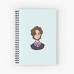 Spencer Reid Spiral Notebook
