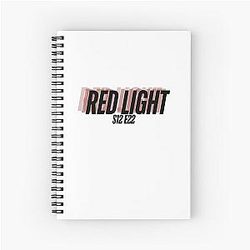 Red Light Criminal Minds Spencer Reid Spiral Notebook
