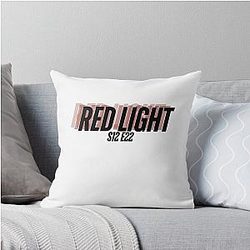 Red Light Criminal Minds Spencer Reid Throw Pillow