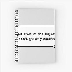 Criminal Minds Spencer Reid Spiral Notebook
