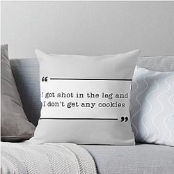Criminal Minds Spencer Reed Quote Throw Pillow