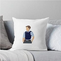 Spencer Reid BAU Throw Pillow