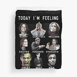 Spencer Reid - Matthew Gray Gubler - Funny Duvet Cover