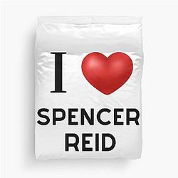 I love Spencer Reid Duvet Cover